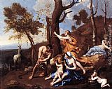 The Nurture of Jupiter by Nicolas Poussin